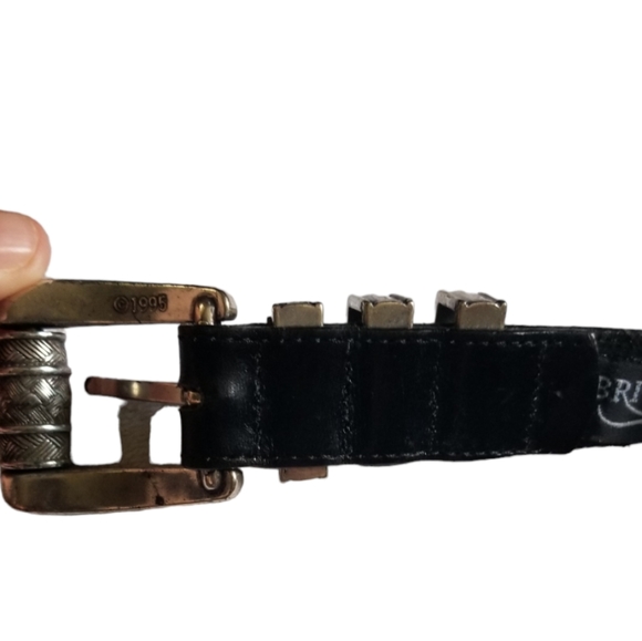 Brighton leather belt, Set of 2 belts- one genuine Brighton, one Brighton style. - Picture 5 of 14